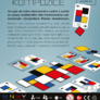 2 Mondrianova kompozice