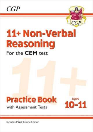 11+ CEM Non-Verbal Reasoning Practice Book & Assessment Tests - Ages 10-11 (with Online Edition) - CGP Books
