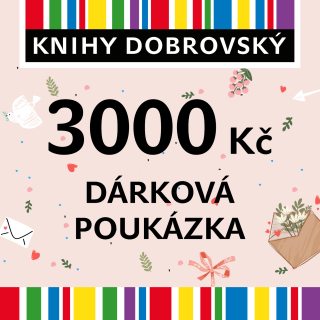 Valentýnská elektronická dárková poukázka 3000 Kč - 