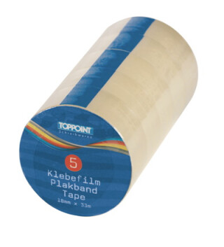 Lepicí páska 5ks 18mm x 33m - 