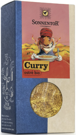 Curry ostré (koření, bio, 50 g) - 