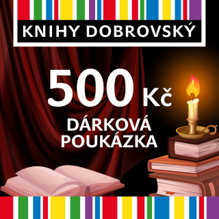 Elektronická dárková poukázka pro smyslné čtení 500 Kč - 