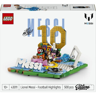 LEGO® Editions 43011 Lionel Messi – Hvězdné momenty fotbalu - 