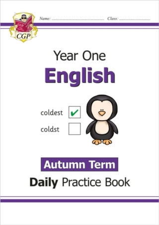 KS1 English Year 1 Daily Practice Book: Autumn Term - CGP Books