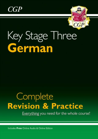 KS3 German Complete Revision & Practice (with Free Online Edition & Audio) - CGP Books