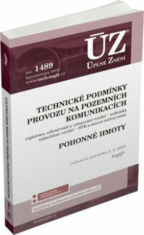 ÚZ 1489 Technické podmínky provozu na pozemních komunikacích, Pohonné hmoty - neuveden